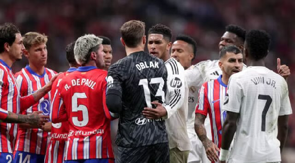 Controversial VAR decision favouring Real Madrid over Atletico in UCL ...