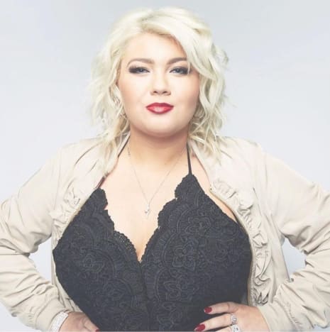 Amber Portwood Platinum Blonde Throwback