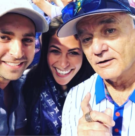 Bill Murray at Cubs Game