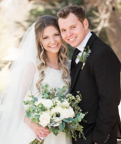 Jeremiah Duggar and Hannah Wissmann Wedding Pic