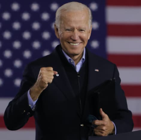 Joe Biden Fist Pumps