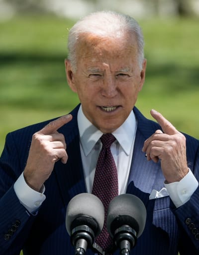 Joe Biden, No Mask