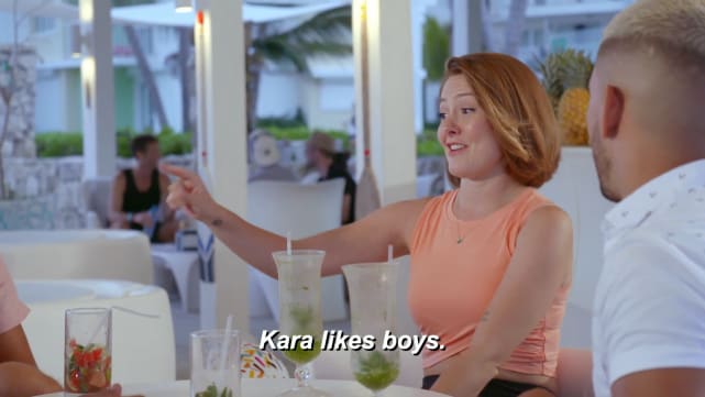 Yes, some of Kara's friends have teased her