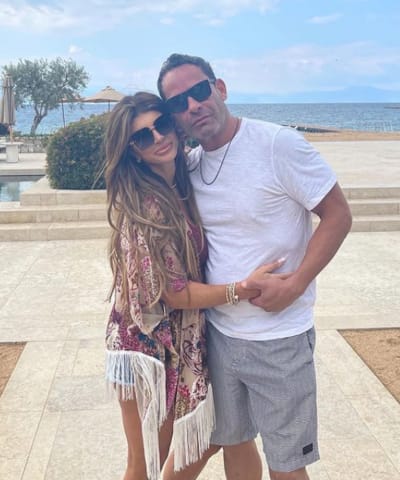 Luis Ruelas and Teresa Giudice Photo