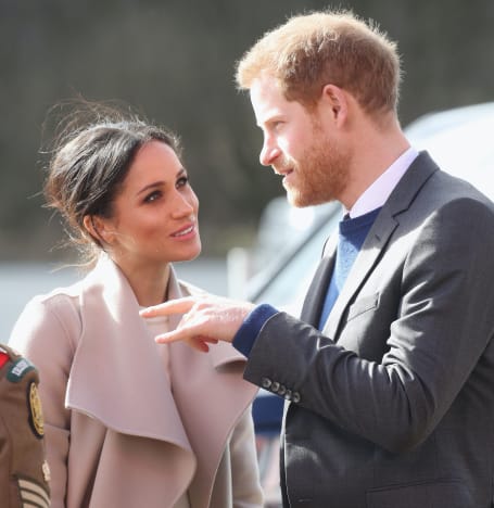 Meghan Markle and Prince Harry in 2018