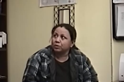 Melissa Lucio interrogation still
