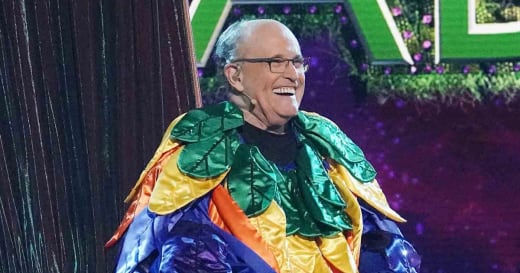 Rudy Giuliani on The Masked Singer