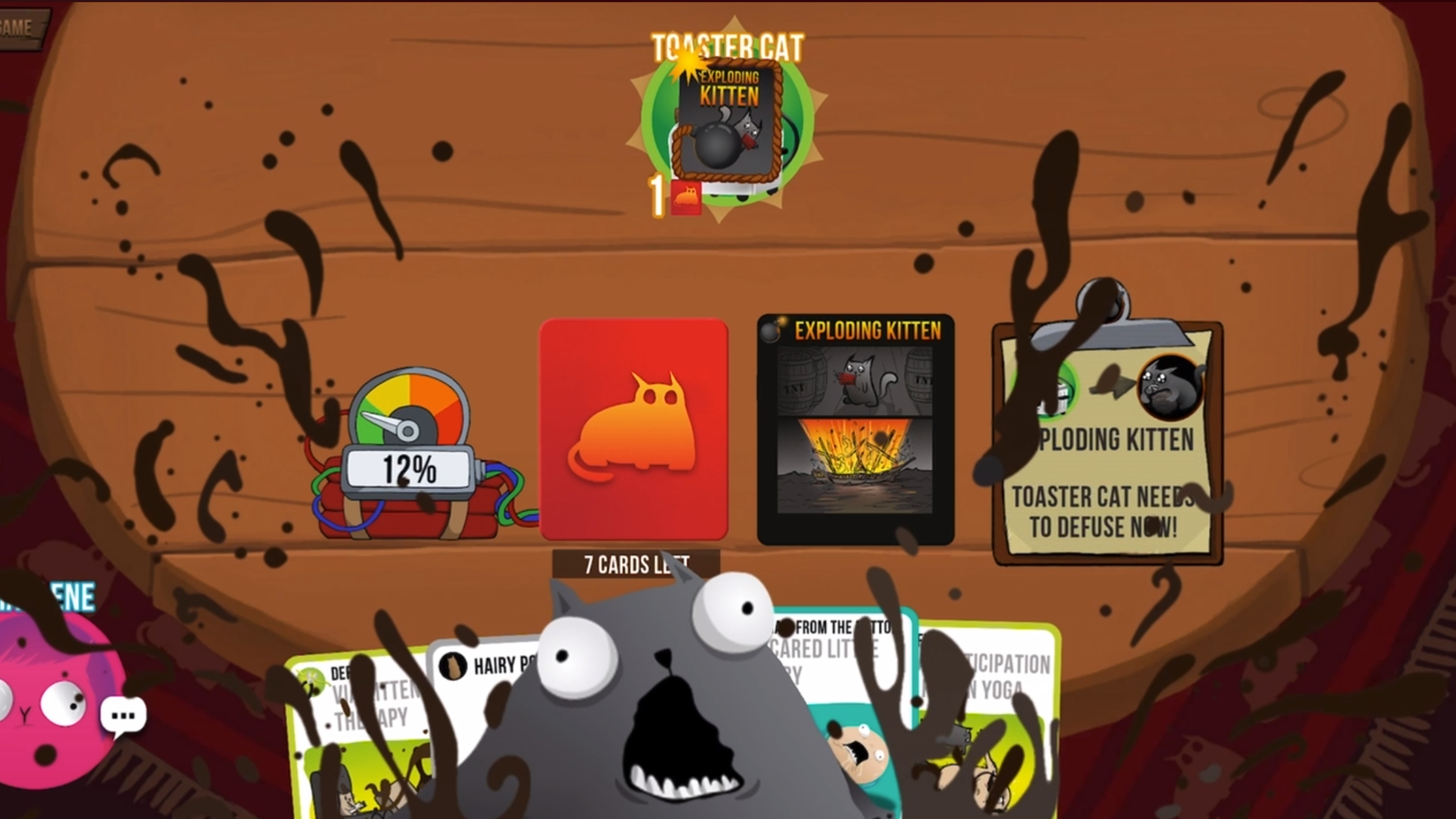 Netflix exploding kittens game