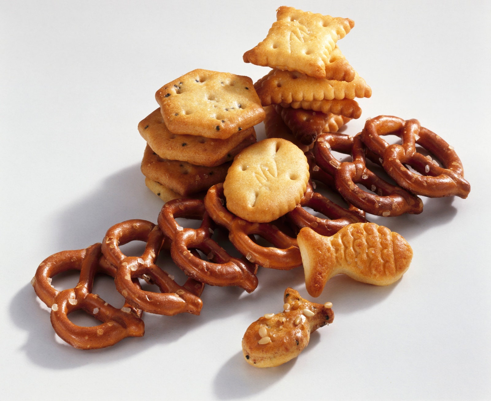 Image may contain Food Bread Cracker and Pretzel