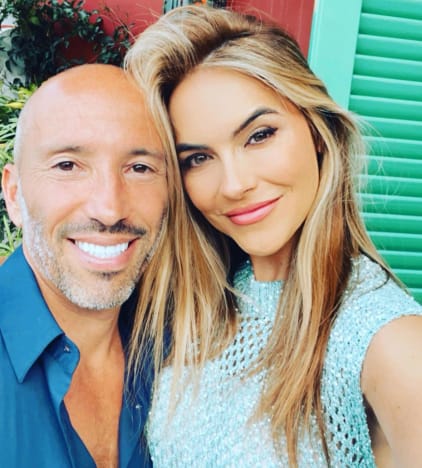 Chrishell Stause and Jason Oppenheim Selfie