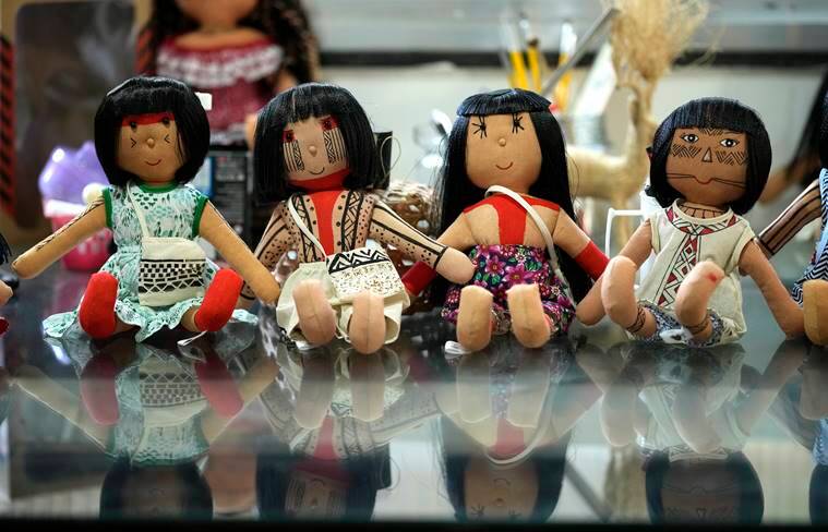 indigenous doll, Brazil Indigenous women