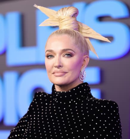 Erika Jayne with Weird Hair