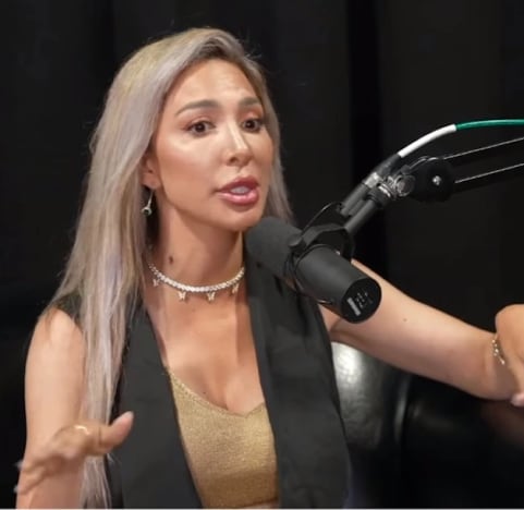 Farrah Abraham on a Podcast