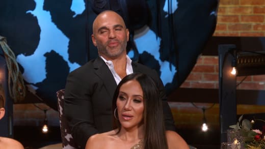 Joe Gorga and Melissa Gorga React Unhappily