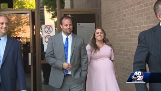 Josh and Anna at Court