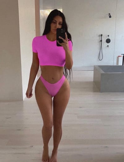 Kim Kardashian SKIMS Selfie