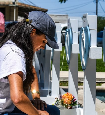 Meghan Markle in Uvalde, Texas