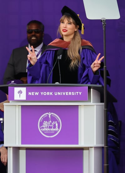 Taylor at the Podium