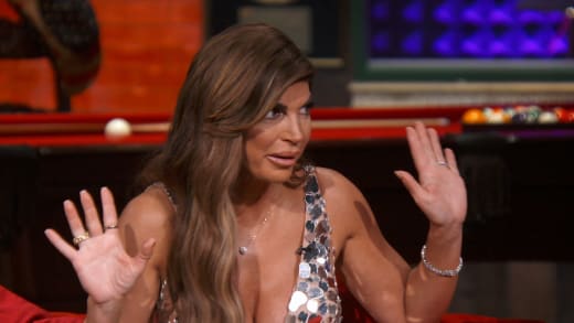 Teresa Giudice Gets Kinda Weird