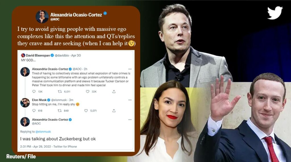 Elon Musk responds to US Congresswoman Cortez’s dig, she says it was ...