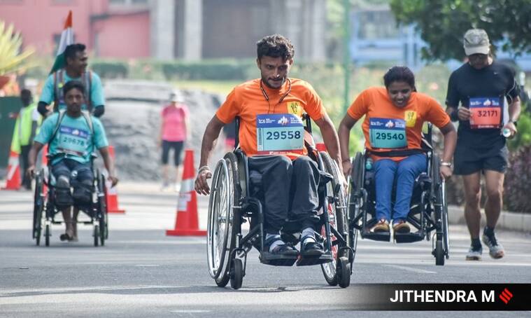 marathon, marathon in Bengaluru, World 10K Bengaluru 2022, World 10K Bengaluru 2022 marathon, pictures of World 10K Bengaluru 2022, runners, race, participants, winners, indian express news