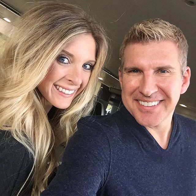 Todd Chrisley with Lindsie Chrisley