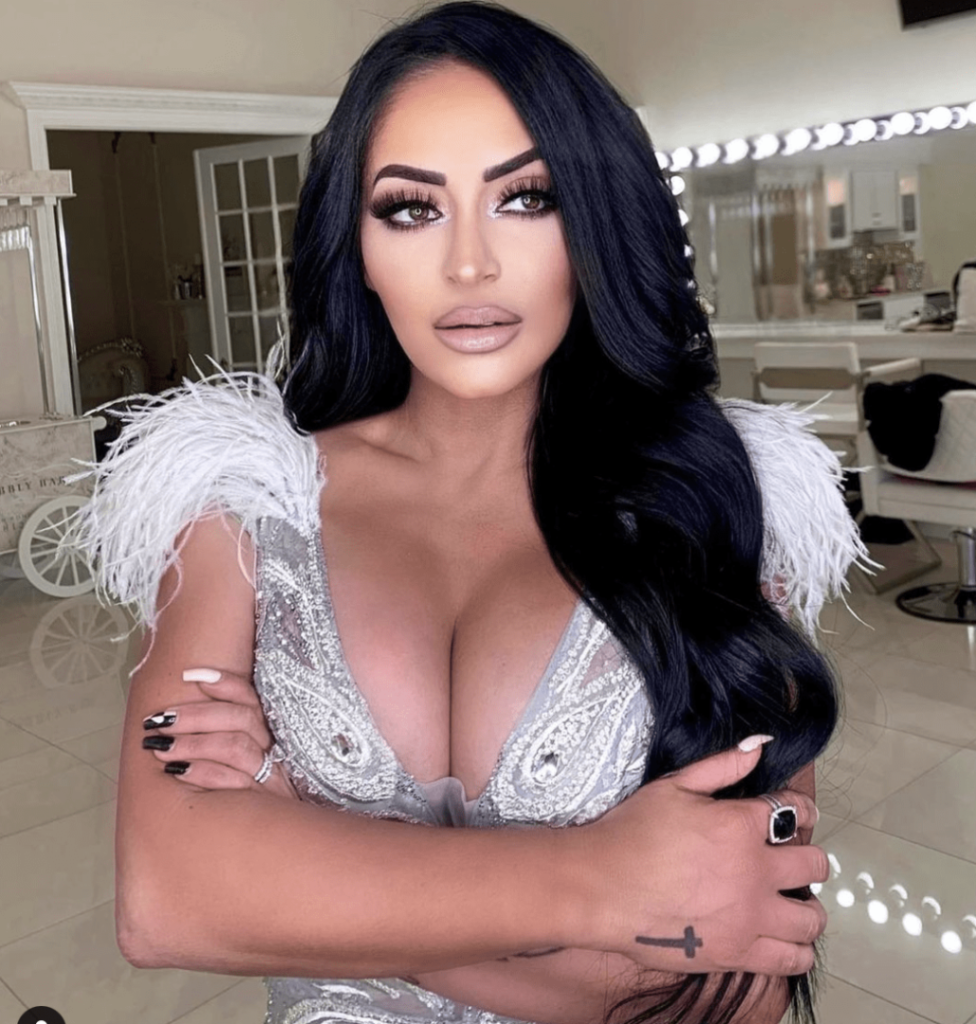 Angelina Pivarnick Poses For Instagram