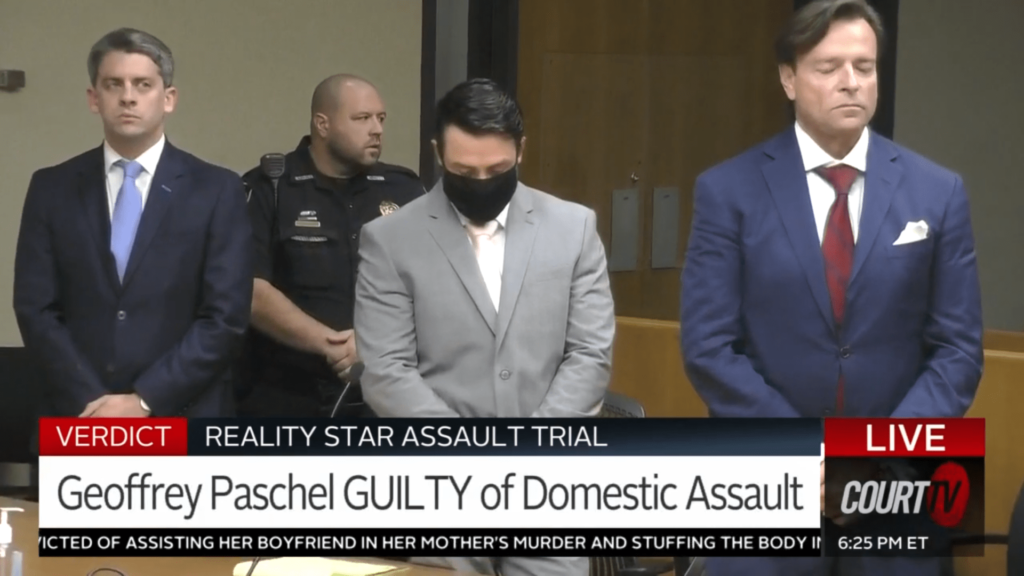 Geoffrey Paschel: Found GUILTY of Domestic Assault, Kidnapping