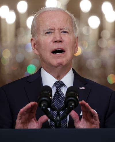 Joe Biden at the Lectern