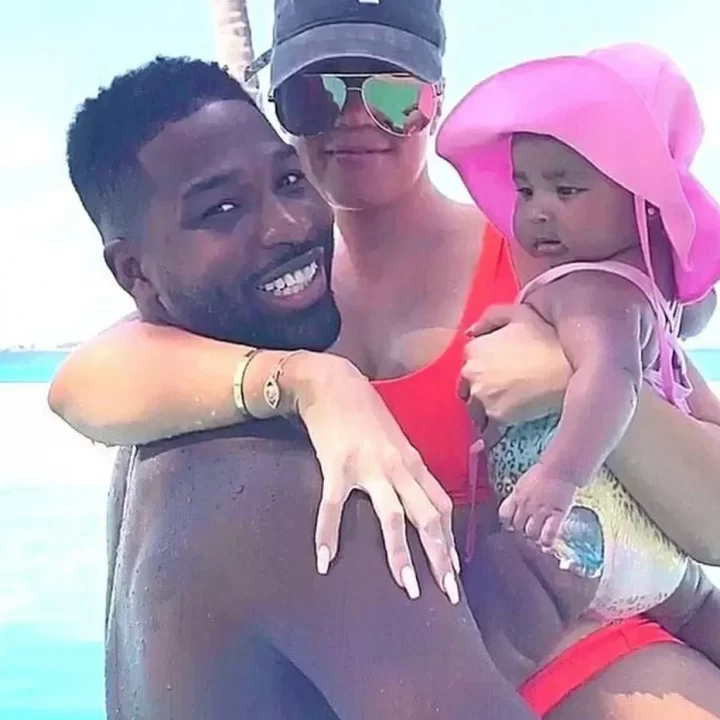 Khloe Kardashian and Tristan Thompson and Their Daughter