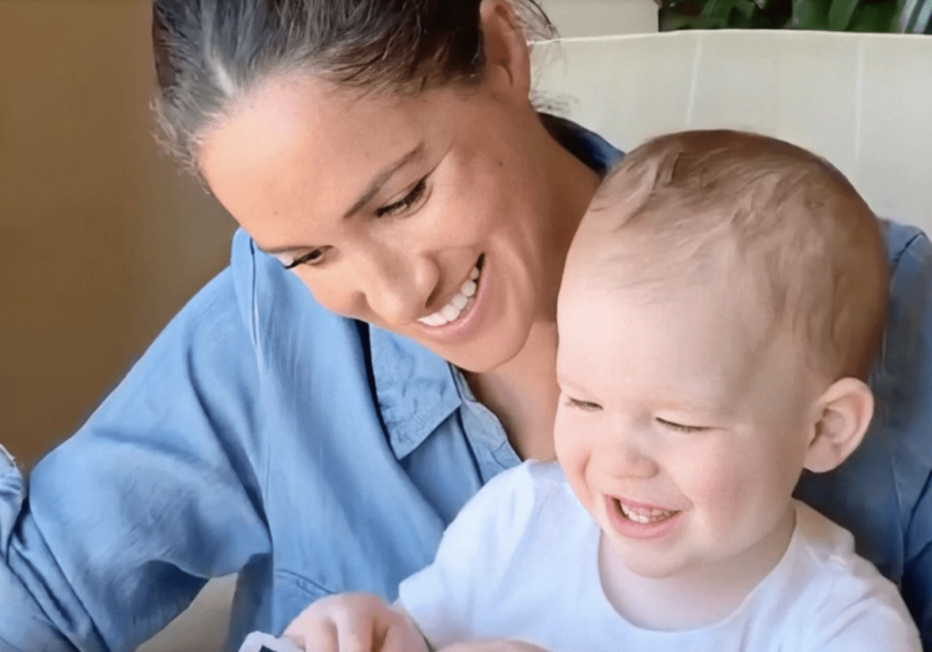 Meghan Reads to Archie