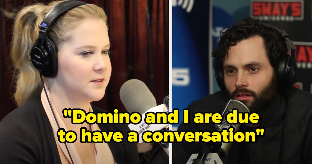 Amy Schumer Fired Penn Badgley Wife Domino Kirke As Doula 