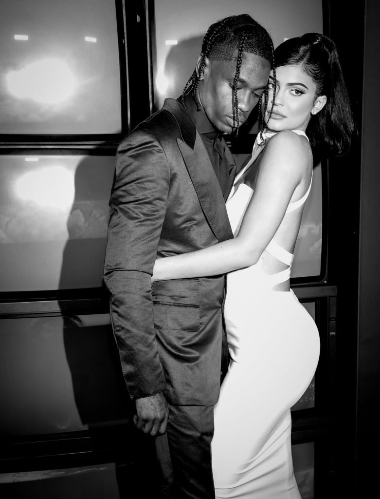 Travis Scott and Kylie Jenner Grammys Pic