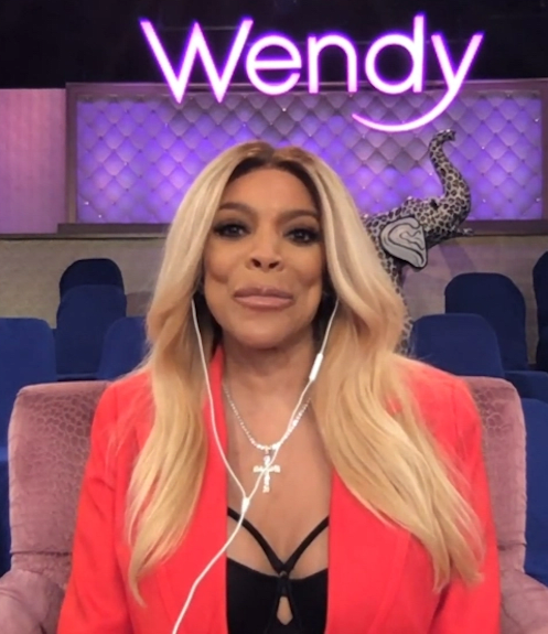 Wendy Williams in Front of the Camera