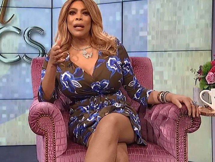 Wendy Williams in Her Chair