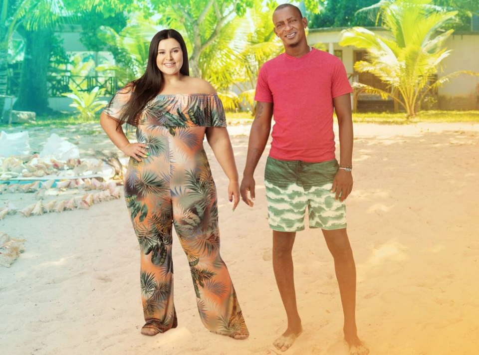 Aryanna and Sherlon for Love In Paradise: The Caribbean, A 90 Day Story