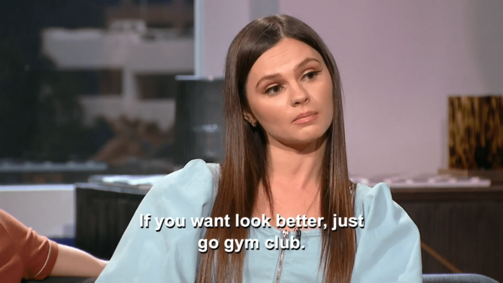 Julia Trubkina - if you want look better just go gym club