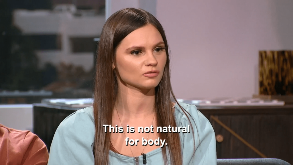 Julia Trubkina - this is not natural for body