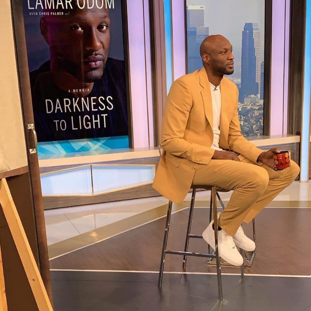 Lamar Odom Memoir Press Tour