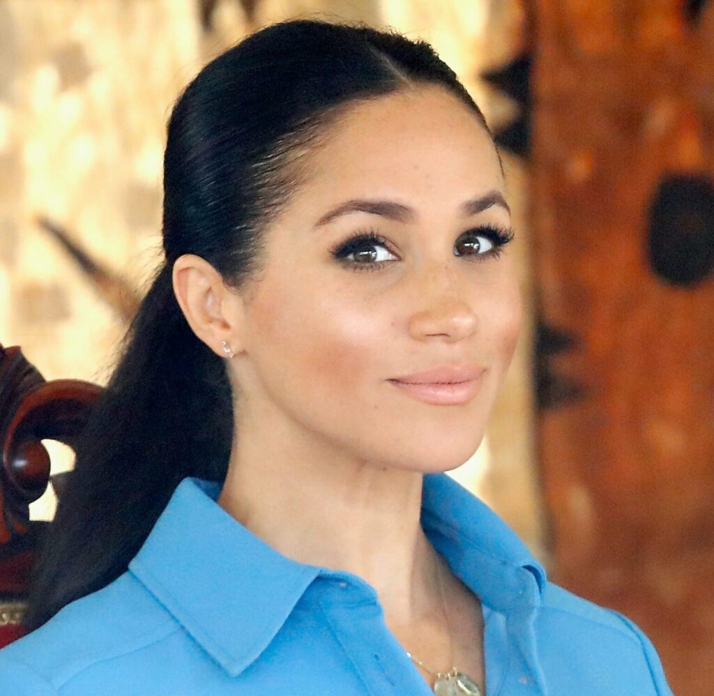 Meghan Markle in a Ponytail