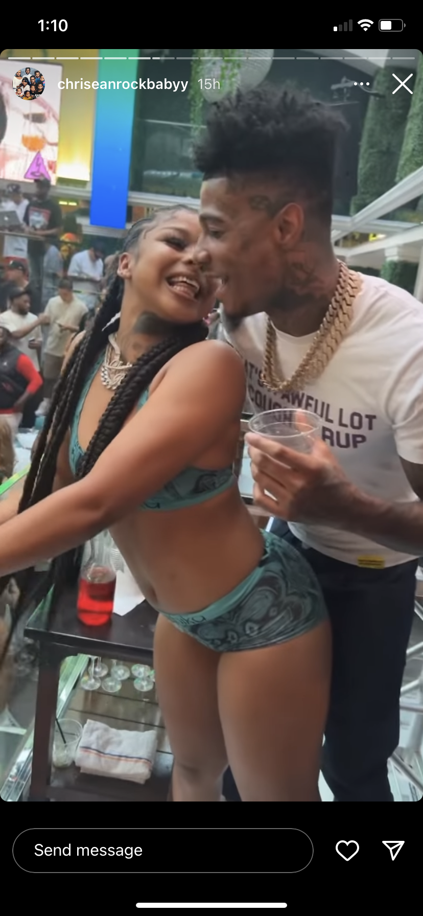 Blueface, Chrisean All Loved Up In Club Just Weeks After Fight Video -  Ghanamma.com