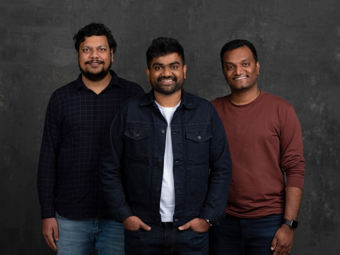 Kula co-founders Suman Kumar Dey, Achuthanand Ravi and Sathappan M