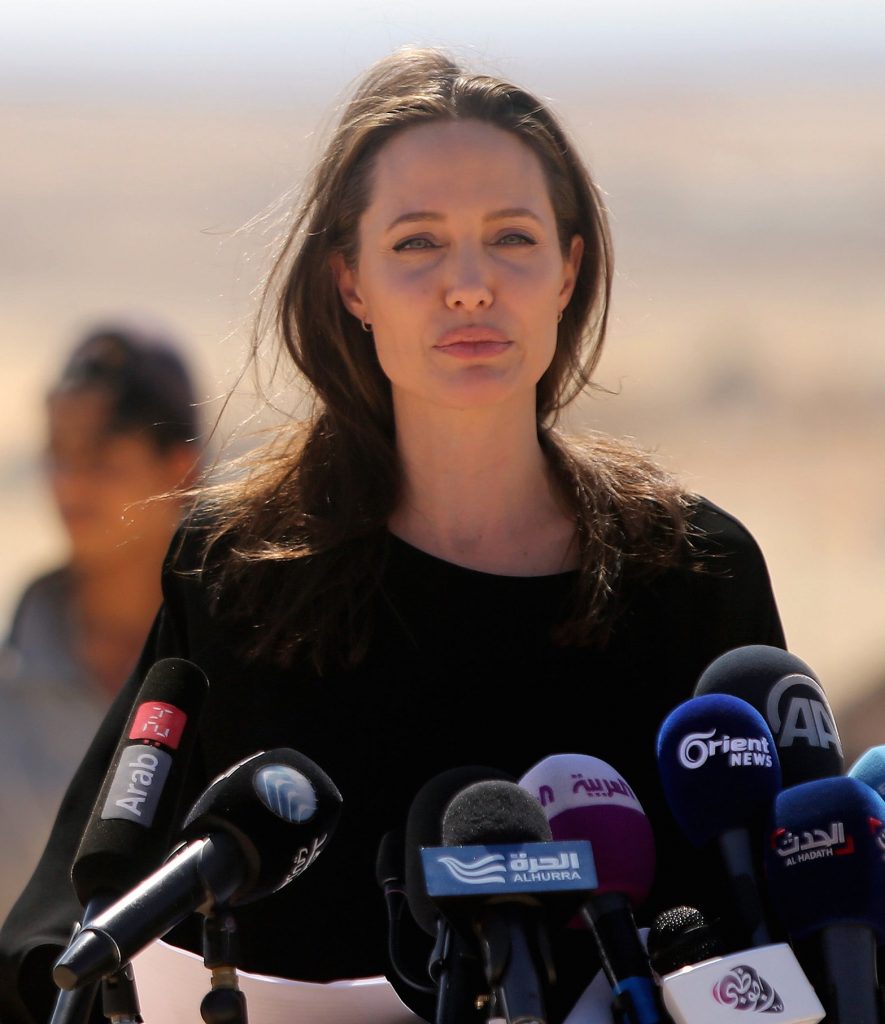 Angelina Jolie in Jordan