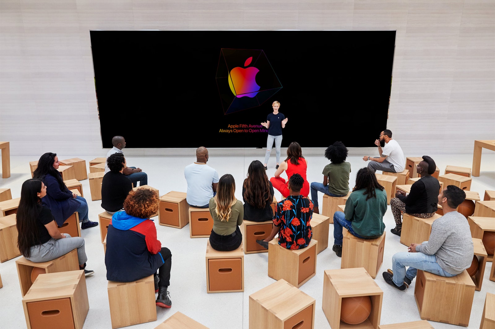 Lecture at Apple Store