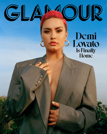 Demi Lovato for Glamour, May 2021