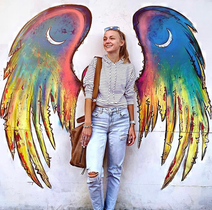 Gabby Petito and a Winged Mural