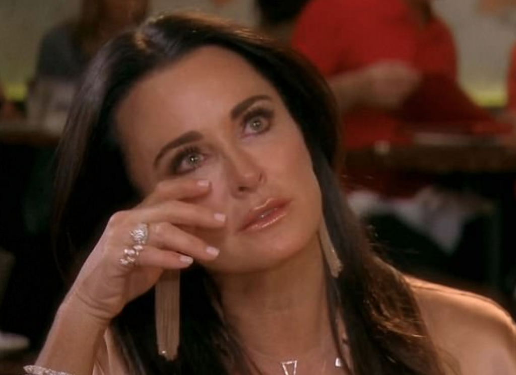 Kyle Richards Cries