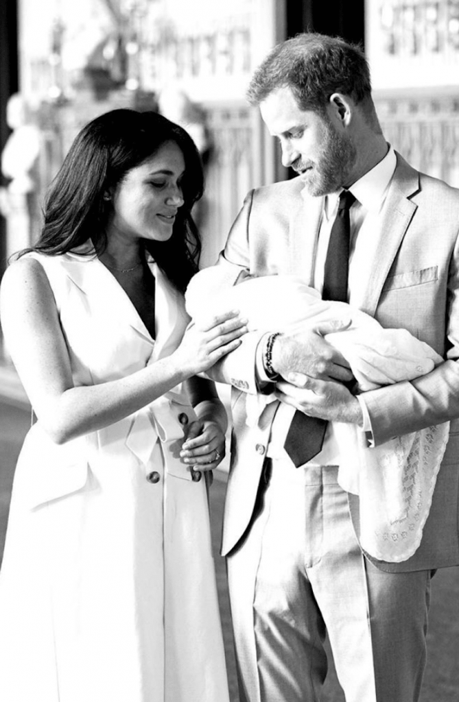 Meghan Markle and Prince Harry And Little Archie