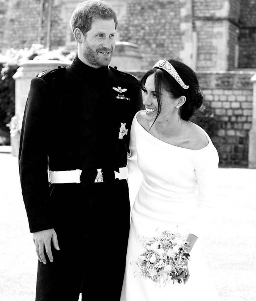 Meghan Markle and Prince Harry on Wedding Day