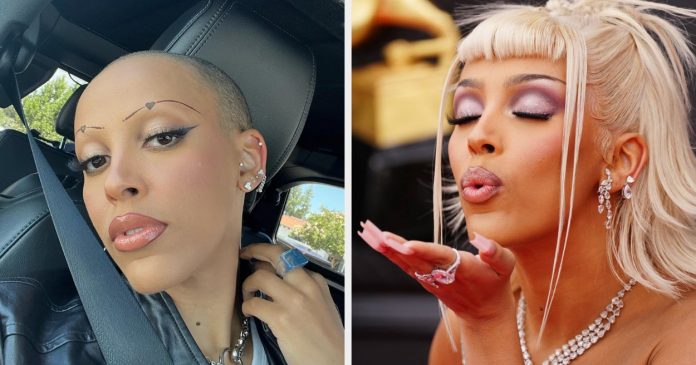 Doja Cat Criticized Online For Shaving Her Head - Ghanamma.com